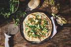 DE BUYER Pizza Tray, Heavy Blue Steel