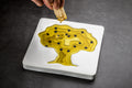 STYLE DE VIE Olive Oil Bowl (Tree-Shaped)