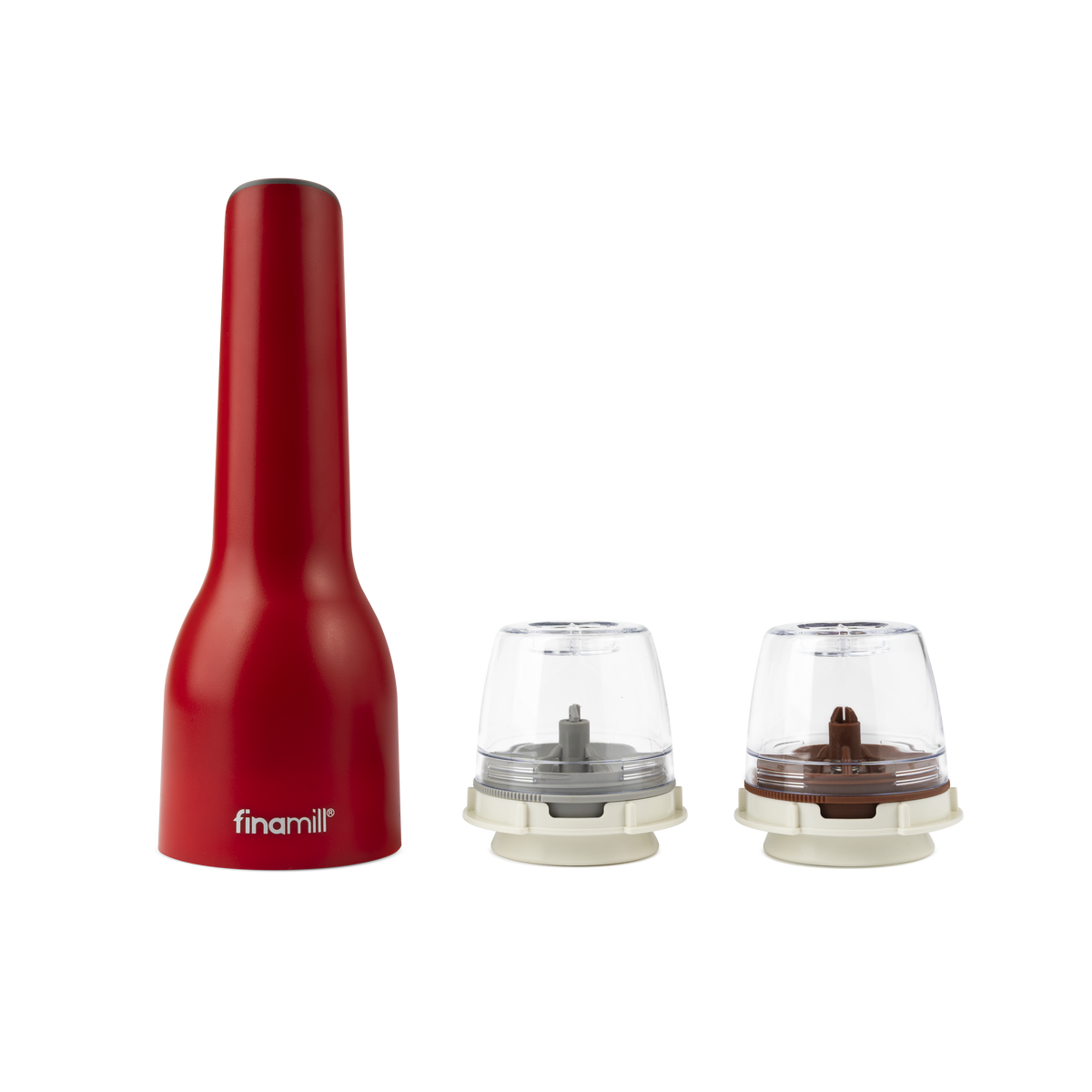 FINAMILL Grinder with 2 Pods, Rechargeable