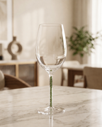 Colored Stem Wineglasses (Set of 6)