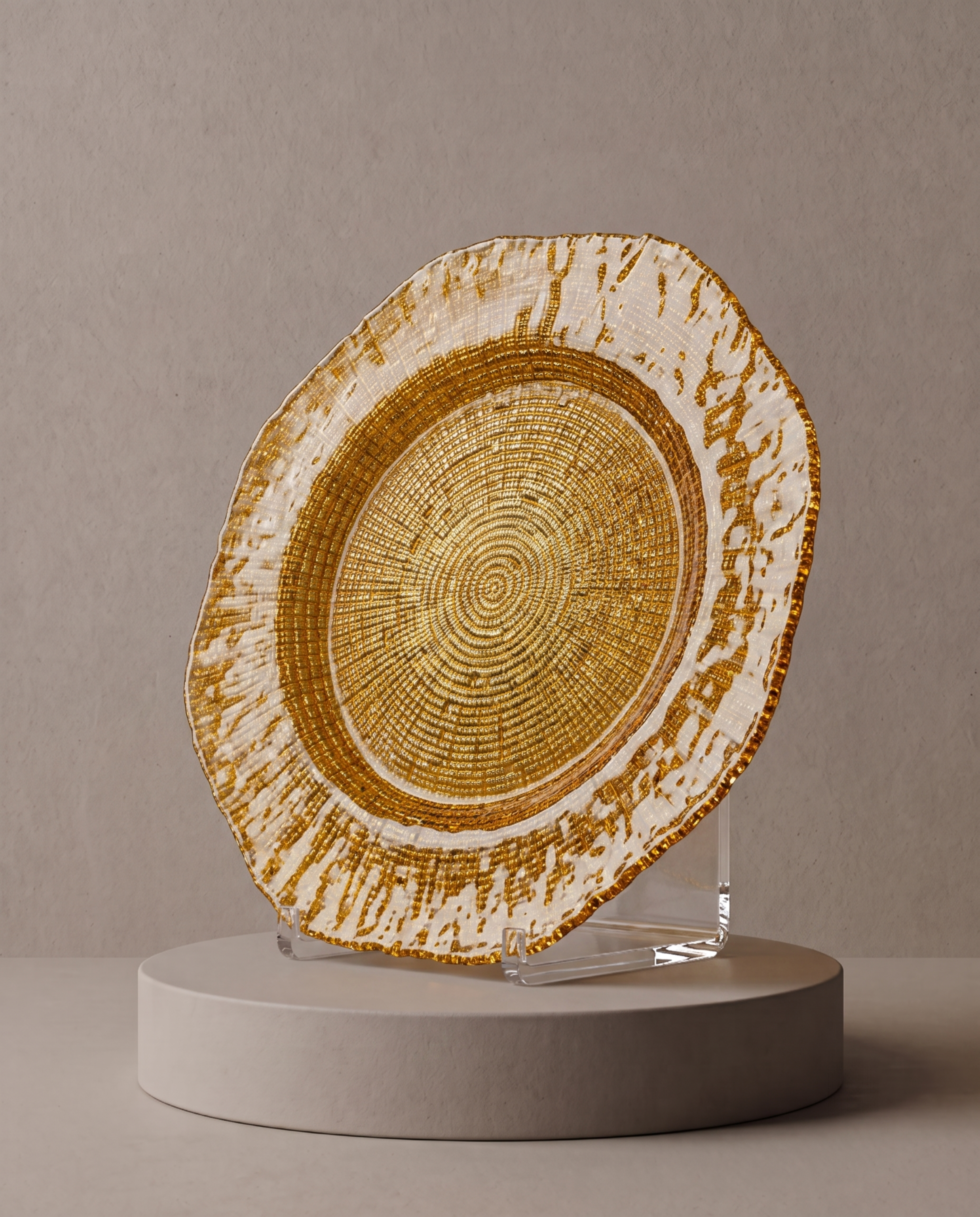 Hylas (Gold) Charger Plate