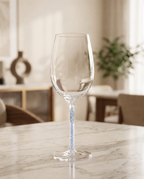 Colored Stem Wineglasses (Set of 6)